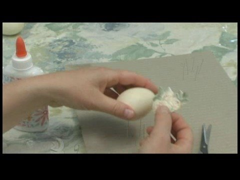 Nasıl Dekupaj Yumurta Yapmak: Victoria Dekupaj Yumurta: Kesme Motifi