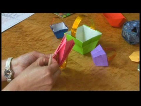 Origami Modelleri : Paskalya Sepeti Açılış Origami 