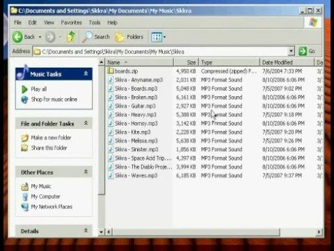 Windows Belgelerim Klasörü Organizasyon Xp : Windows Xp Belgelerim Dosya Uzantılarını Bulma 