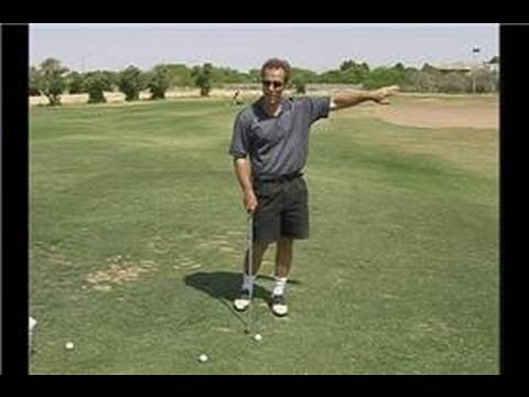 Zor Ders Koşulları İçinde Golf Oynarken: Golf Oynarken: Sağdan Sol Rüzgar