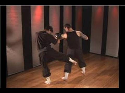 Kung Fu Dövüş Teknikleri : Kung Fu Dövüş Teknikleri: Dış Palm Blok Ve Yuvarlak Tekme