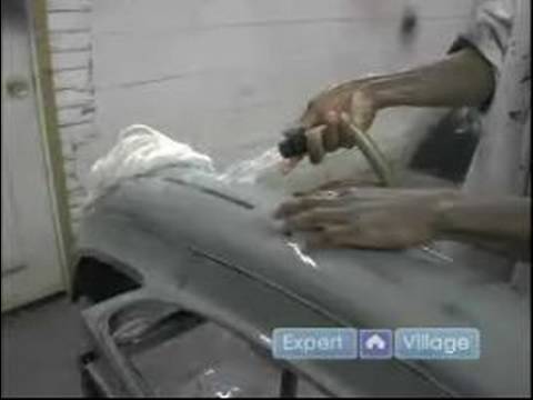 Araba Tamponu Boyamak İçin Nasıl Resim Önce Araba Tamponu Temizlemek İçin Nasıl 