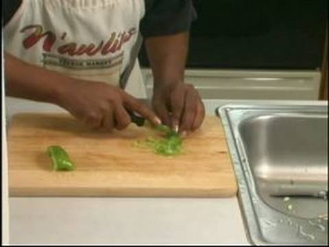 Creole Karides Yengeç Salatası Tarifi : Creole Yeşil Biber Kesme Yengeç Salatası Karides 