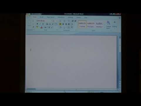 Microsoft Yazılım Çözümleri : Alan Çift, Microsoft Office Word 2007'de Bir Kağıt 
