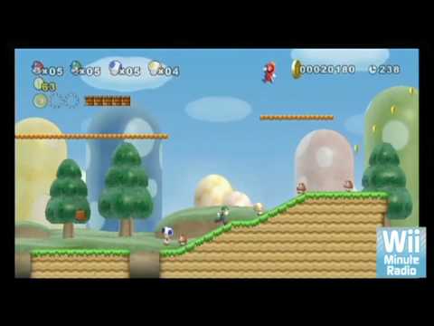 Yeni Super Mario Bros Wii (Wii) - E3 2009, Nintendo - Www.wiiminuteradio.com