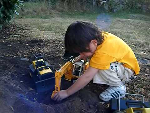Çocuk Oyuncak Ekskavatör Dirt Çalış