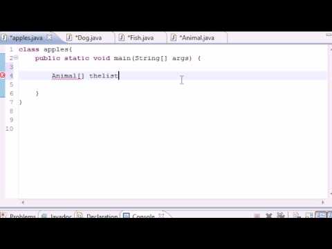 Java Programlama Eğitimi - 61 - Basit Polimorfik Program