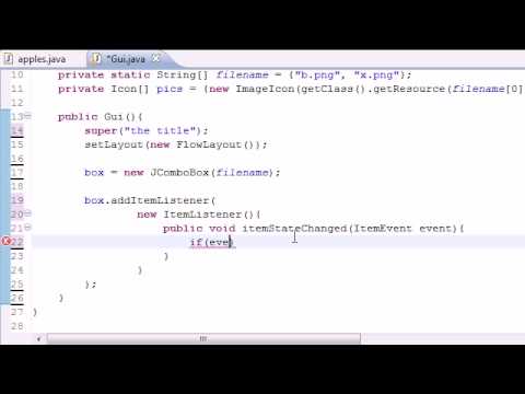 Java Programlama Eğitimi - 69 - Damla Aşağı Liste Programı