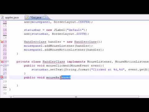 Java Programlama Eğitimi - 75 - Mouselistener Arabirimi