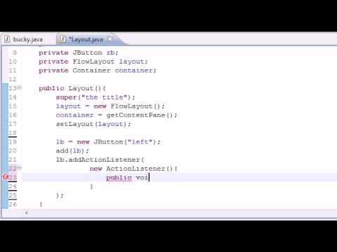 Java Programlama Eğitimi - 83 - Flowlayout