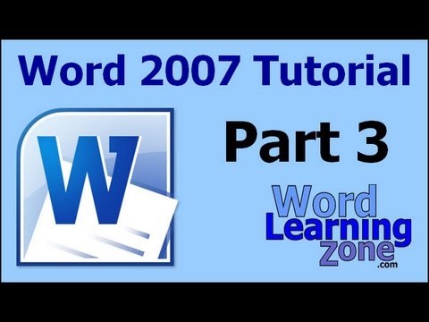 Microsoft Word 2007 Eğitimi - 13 - Word Interface 3 03 Parçası