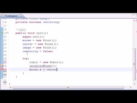 Mouselook İçin Java Oyun Geliştirme - 33 - Intro