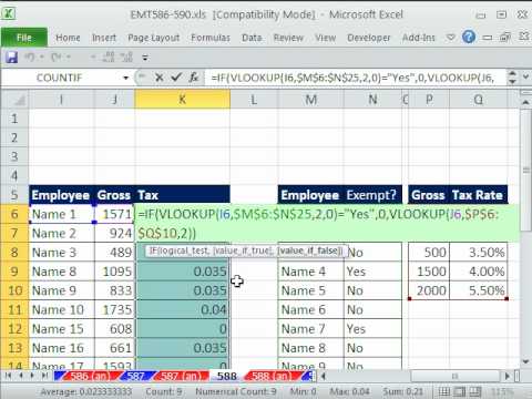 Excel Büyü Hüner 588: 2 Düşeyara İşlevleri 2 Farklı Tabloların İçine Arıyorum