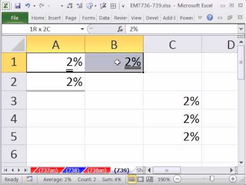 Excel Sihir Numarası 739: Üç Yolları Excel Çift Alt Çizgi