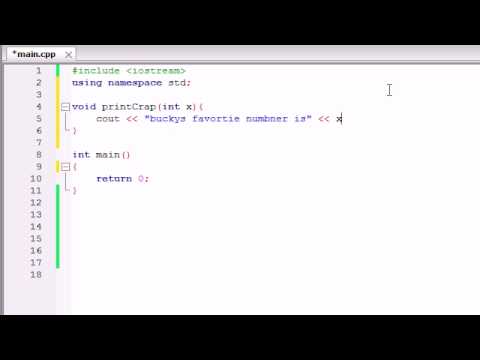Buckys C++ Programlama Rehberler - 10 - Parametreler Kullanan İşlevler Oluşturma