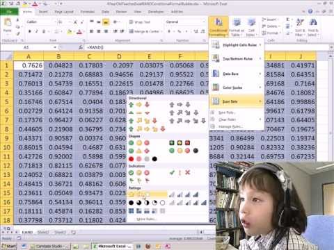 4 Yaşındaki Excel Büyü Hüner: S_Sayı_Üret İşlevi, Koşullu Biçimlendirme Ve Kabarcık Grafiği