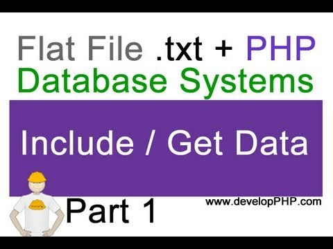 1. Düz .txt Dosya + Php Veritabanı Sistemleri Eğitimi - Metin Dosya İçeriğini Görüntüleme