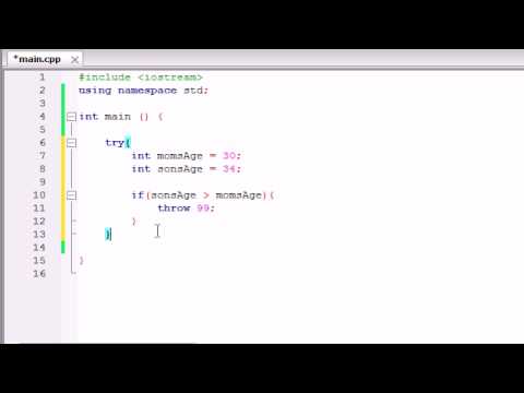 Buckys C++ Programlama Rehberler - 62 - Özel Durumlar