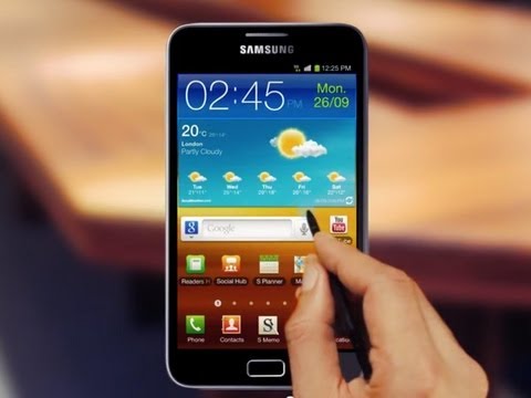 Samsung Galaxy Not 1 Gösterimler