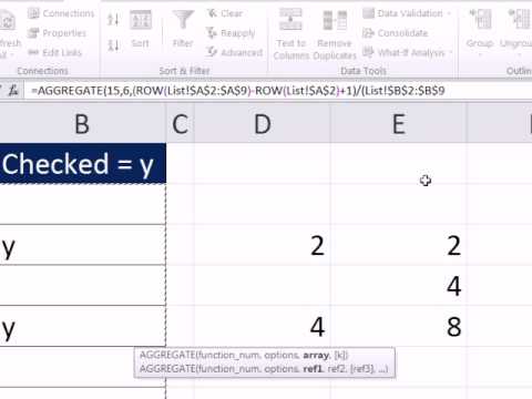 Excel 2010 Büyü Hüner 797: Listedeki Öğelerin Denetlenmesini Ve Onları Yeni Sayfada - Toplama Görünür