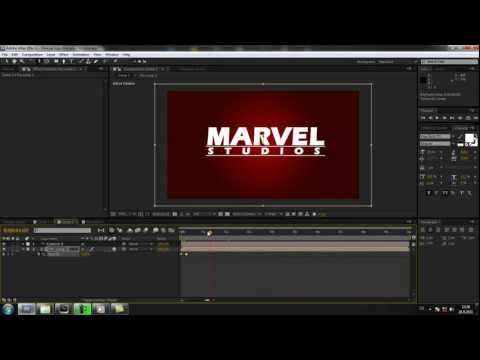 Cztutorıal - Sonra Etkileri 046 - Marvel Studios Logosu