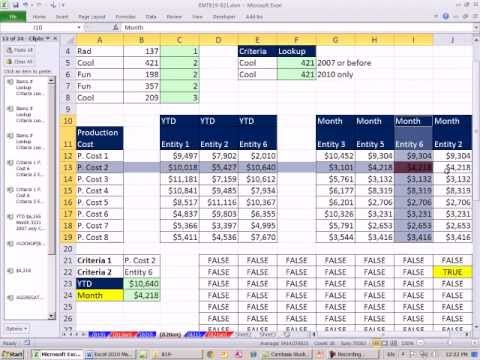 Excel 2010 Büyü Hüner 820: Koşullu Biçimlendirme İle Dizi Formülleri!?