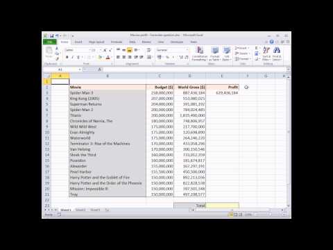 Excel Hızlı İpucu #1 - Bir Formül - Bilge Baykuş Kopyalamak İçin En Hızlı Yolu