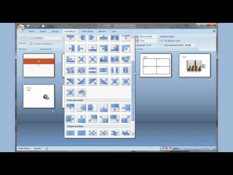 Microsoft Powerpoint 2007 Pt 1 (Ekle Slayt, Fotoğraf, Ses, Video, Temalar, Animasyon Ve Daha Fazlası)