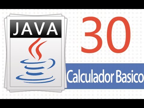 Öğretici Java - 30 - Calculador Basico.
