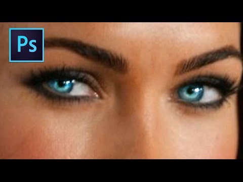 Adobe Photoshop Cs6: [Yeni Başlayanlar Öğretici] - Nasıl Göz Rengini Değiştirmek İçin