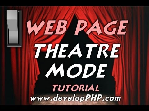 Öğretici Css Javascript Işık Anahtarı Değiştir Karanlık Kaplama Web Sayfası Tiyatro Modu