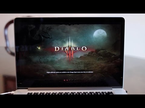 2012 Retina Macbook Pro Üzerinde Oyun: Diablo Iıı (2880 X 1800)