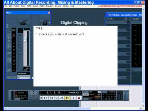 Kayıt, Karıştırma Ve Temelleri - Video-Tutorials.net Tarafından Kırpma Dijital Mastering