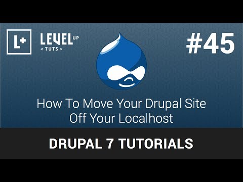 Drupal Öğreticiler #45 - Drupal Sitenize Senin Localhost Kapalı Taşımak İçin Nasıl