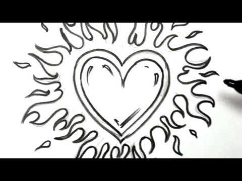 Alevler - Bir Kalple Çizmek Nasıl Bir Aşk Kalbi Yanıyor