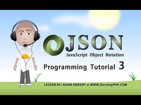 Yeni Başlayanlar İçin Json Ders Bölüm 3 Program Nasıl Php Ajax Javascript