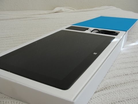 Yeni Microsoft Surface Tablet Unboxing Ve Genel Bakış (Hd)