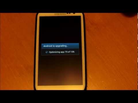 Jöle Fasulye 4.1.1 (Sprınt Galaxy S3) İçin El İle Güncelleştirme