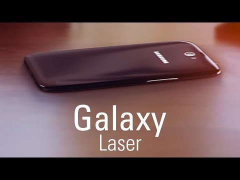 Galaxy İle Lazer Klavye (Kavram)