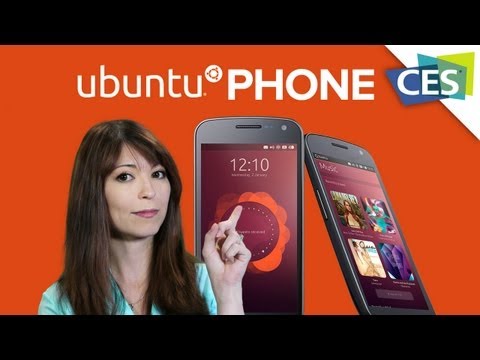 Ubuntu Açık Kaynak Smartphone Demo Ces 2013