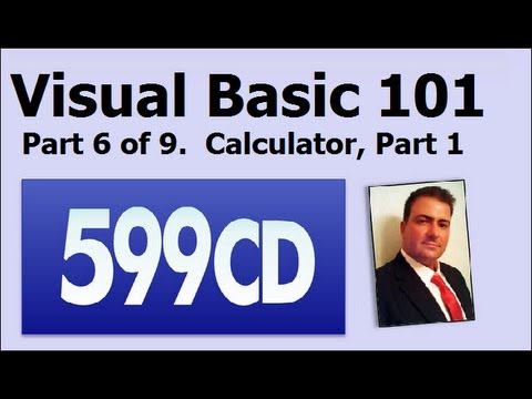 Visual Basic 101 Öğretici Part 6 / 9