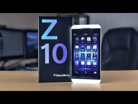Beyaz Blackberry Z10 Unboxing Ve Genel Bakış