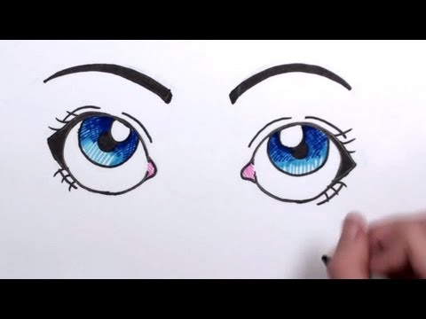 Çizgi Film Gözleri Çizmek İçin Nasıl | Mıt