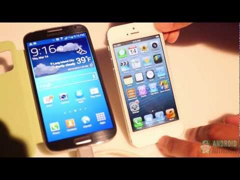 Samsung Galaxy S4 Vs İphone 5