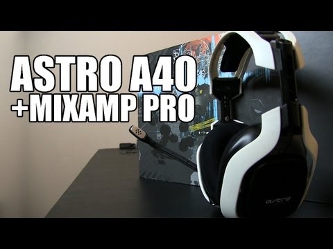 Astro A40 (2013 Ed.) + Mixamp Pro Unboxing