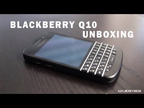 Blackberry Q10 Unboxing Ve Genel Bakış