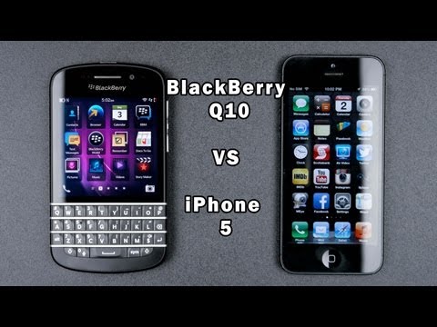 Blackberry Q10 Vs Iphone 5 Tam In-Depth Karşılaştırma