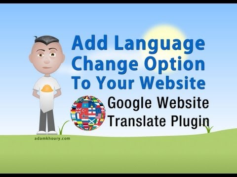 Web Sitesi Dil Çevirmen Google Eklenti Öğreticisi Eklemek Kod Ve Stil