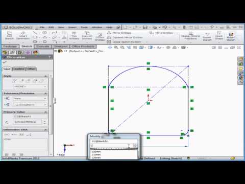 Solidworks Eğitimi - Ders 17: İnşaat Geometri