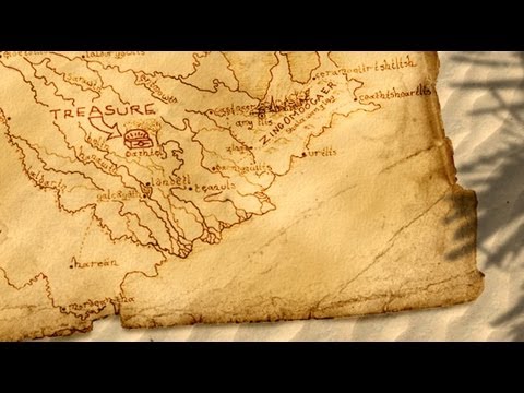 Photoshop: Nasıl Eski Bir Korsan Hazine Haritası Yapmak